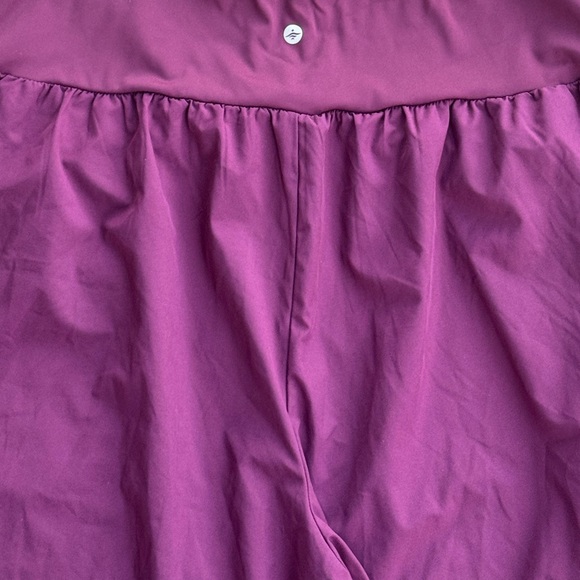 Halara Breezeful High Waisted Crossover Quick Dry Resort Pants Amaranth - Picture 7 of 7